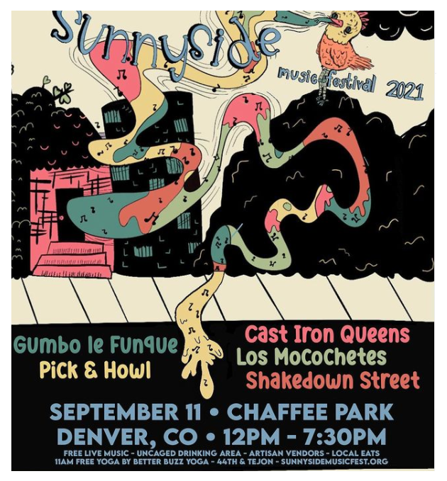 THE SUNNYSIDE MUSIC FESTIVAL IS SATURDAY 9/11 Bonacquisti Wine Company