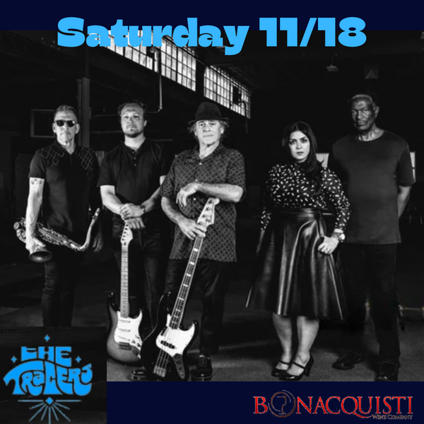 🎵 THE TRACERS are in the house for SATURDAYS UNCORKED! 🎸