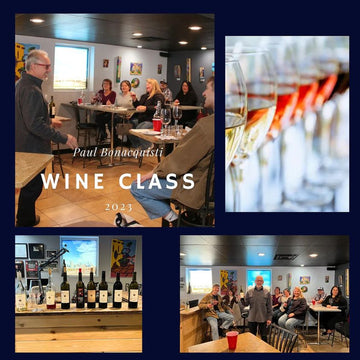 TAKE A WINE CLASS (with our WINEMAKER)!
