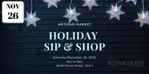 Small Business Saturday Sip & Shop
