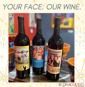 You Face / Our wine -- Be the STAR of our Wine!