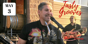 Tasty Grooves plays May 3rd at Bonacquisti Wine Company with Robin Garcia