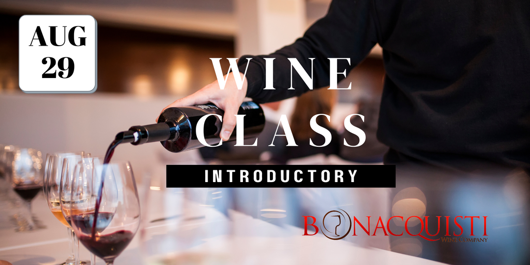 someone pouring wine into a glass.