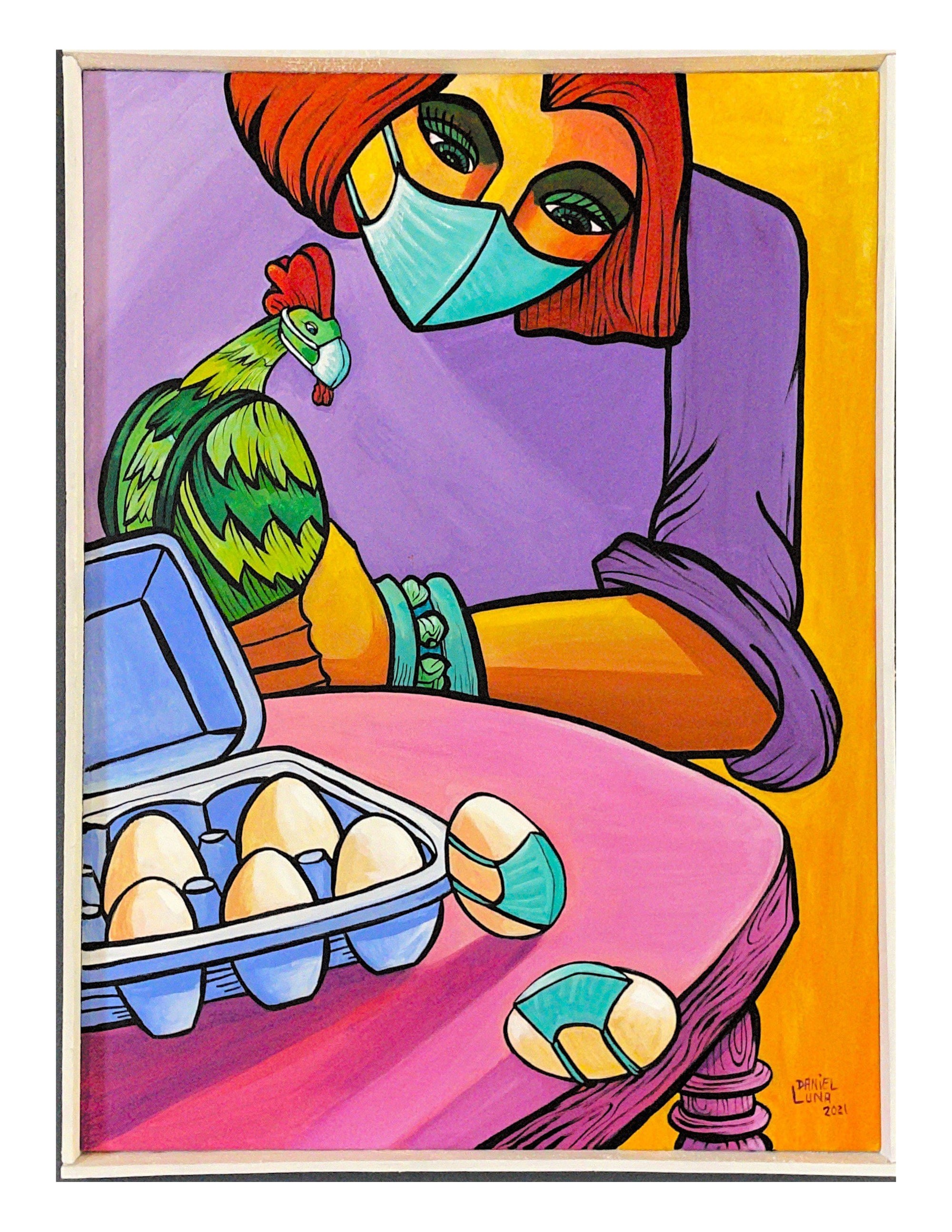 what came first? the chicken the egg or the virus by danel luna